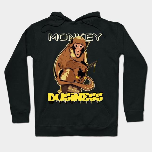 Monkey Business Hoodie by Frajtgorski